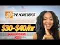 HOME DEPOT REMOTE JOBS No Phones Training Provided