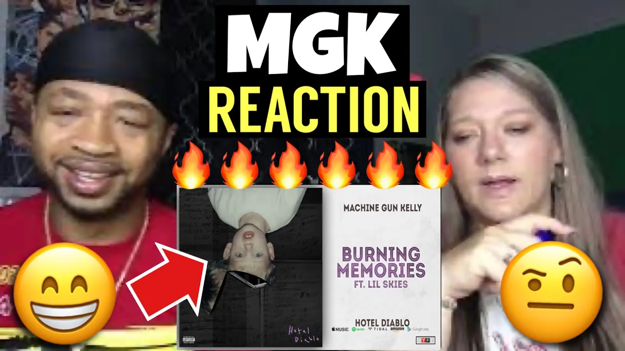 MGK - Burning Memories{ Hotel Diablo] #Reaction