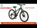 How To Assemble Schwinn 24 inch Sidewinder Mountain Bike boys frame