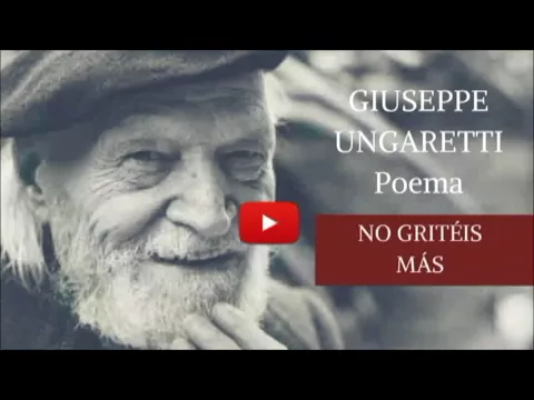Download MP3 No gritéis más - Poema de Giuseppe Ungaretti