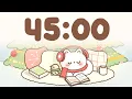 45 Minute Timer Study Timer for Classroom Focus
