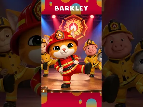 Firefighter Song 🚨🎵🛡️ #Barkley #shorts