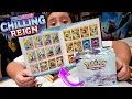 NEW CHILLING REIGN BOOSTER BOX EARLY UNBOXING Which Secret Rare Pokemon Card Will We Pull