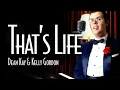 Download Lagu That's Life | Piano and Vocal Cover - Smooth Jazz Music