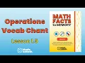 Operations Vocab Chant