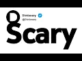 Scary Synonyms Similar Words