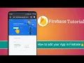 How to register your application with Firebase Firebase Tutorial