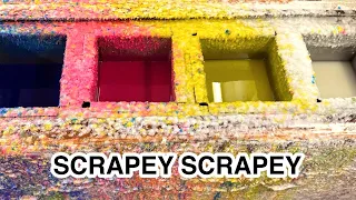 lots of wax scraping!