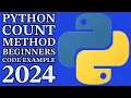 Python Count Method Code Example 2024