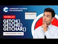getch getche getchar in C Programming C Language Tutorial