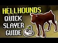 BEST Method Hellhounds Quick Slayer Guide w Cannon Method OSRS