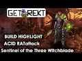 HC Grim Dawn Build Guide - acid RATA Witchblade easy to build Ravager Callagadra facetanker