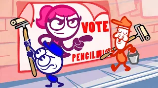 Past, President And Future | Pencilmation Cartoons!
