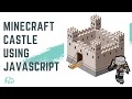 Make A Minecraft Castle Using Javascript Beginner Minecraft Tutorial