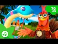 Download Lagu A Fazenda do Zenon | Eu Sou Uma Serpente | Vamos para a Aventura 🌈 Compilação Infantil