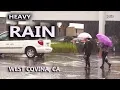 West Covina CA RAIN Nov 27 2019