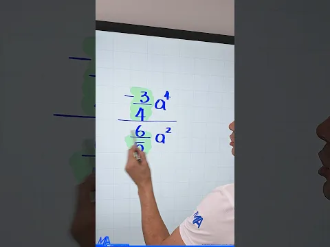 Division de expresiones algebraicas Ejemplo 4