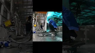 Watch the build of a performance catamaran #odiseacatamarans #performanceboats #welding #boatbuild
