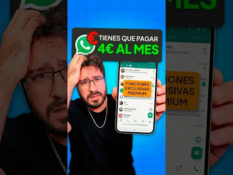 WhatsApp nos va a cobrar dinero 🤑 #whatsapp
