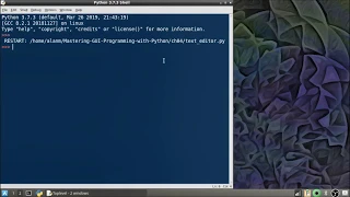 Mastering GUI Programming with Python 4 Building Applications with QMainWindow