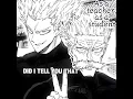 Download Lagu Did i tell that i miss you - Garou and Bang edit #garou #onepunchman #manga