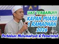 Lagu PUASA PERTAMA 1 RAMADHAN 2026 MENGIKUTI PEMERINTAH - USTADZ ABDUL SOMAD