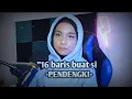 16 baris buat si ‘’pendengki.. Rap by erna.. lirik by ‘Man Kinabalu..