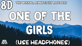Download The Weeknd, JENNIE \u0026 Lily Rose Deep - One Of The Girls ( 8D Audio ) - Use Headphones 🎧 MP3