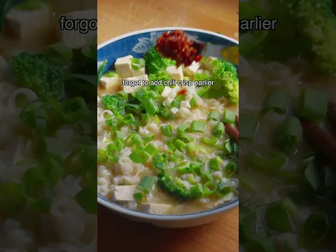The easiest meal you can make in 15 minutes 🍜