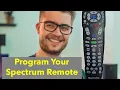 Program Spectrum Remote to Adjust Volume and Turn TV