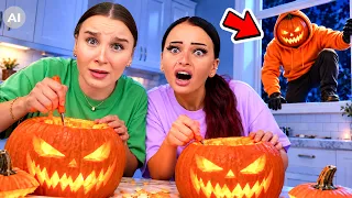 Schnitze NIEMALS diesen HALLOWEEN KÜRBIS ! 😰🎃 (War ein Fehler)