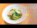 Eating at The Modern NYC Two Michelin Stars Bar Room Menu