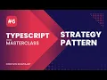 Chapter 6 Strategy Design Pattern Typescript Masterclass Code With Soumyajeet