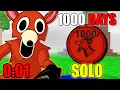 How I Speedran 1 000 DAYS SOLO In The Forest World Record
