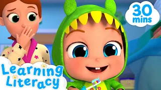 Only Ten More Minutes | Little Angel 😇 | 🔤 Subtitled Sing Along Songs 🔤 | Cartoons for Kids