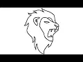 How to Draw a Lion Step by Step Draw a Lion Head Lion into a Cartoon