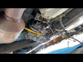 Easy installation trick for installing a transfer case into a