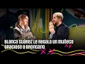 Blanca Suarez le regala un muneco gracioso a Broncano 02 10 2025