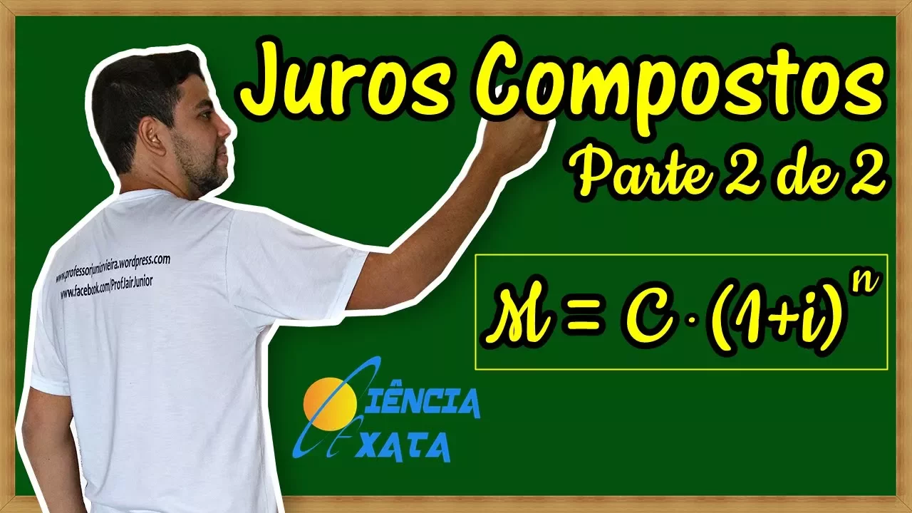 Juros Compostos (parte 2) | Matemática Financeira - Aula 8
