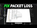 Fix Packet Loss High Ping - Easy Windows Network Tweasks