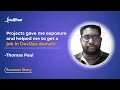 Intellipaat Reviews - Cloud Computing Course Career Transition Got Job as DevOps Technical Lead