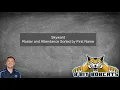 Skyward - Sort Rosters And Attendance By First Name