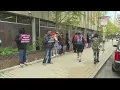 Protests outside of Peoria County Courthouse end peacefully