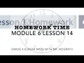 Eureka Math Homework Time Grade 4 Module 6 Lesson 14