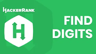 HackerRank Cozumleri - Find Digits
