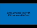 VBA Basics for CATIA 3DExperience
