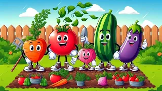 طماطم يشعر بهبوب عاصفة في البستان كرتون اطفال ـ جزرة الخارقة ـ بستان المعرفة 