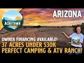 Arizona Land for Sale near Saint Johns 37 acres under 30k Owner Financing Available
