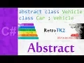 Abstract Class in C An Abstract Keyword Tutorial with Virtual Methods Override