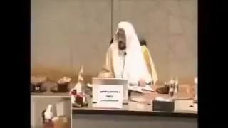 الفاظ وزير الشؤون الاسلامية عند مناقشة رسالة الدكتوراه لاحد الطلاب 